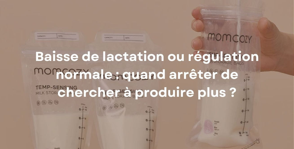 Baisse de lactation ou régulation normale : quand arrêter de chercher à produire plus ?