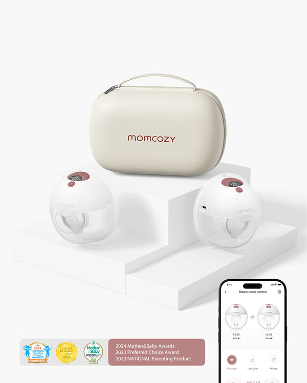 Tire-lait portable et connecté Momcozy M5 Smart - Amélioré avec contrôle via application