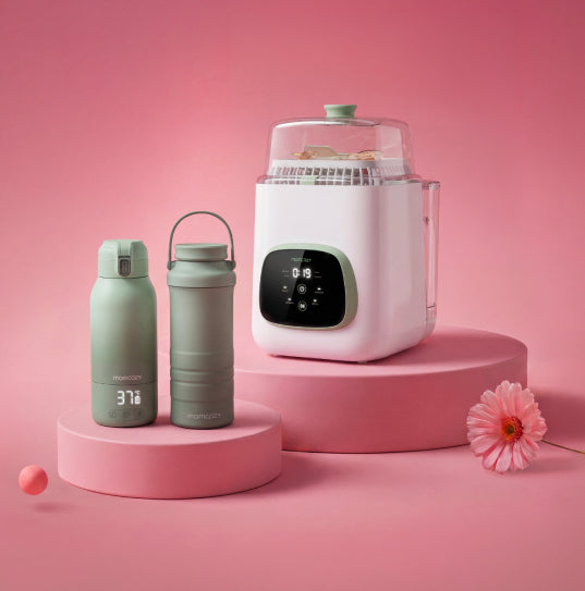 Pack Nettoyage & Déplacements : Lave-biberons tout-en-un + Chauffe-biberon + Sac isotherme pour biberon