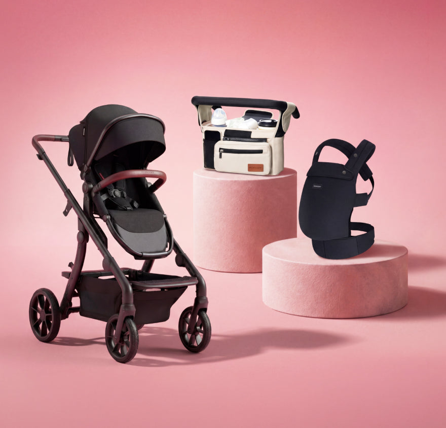 Pack Déplacements : Poussette ChangeGo + Porte-bébé + Organisateur