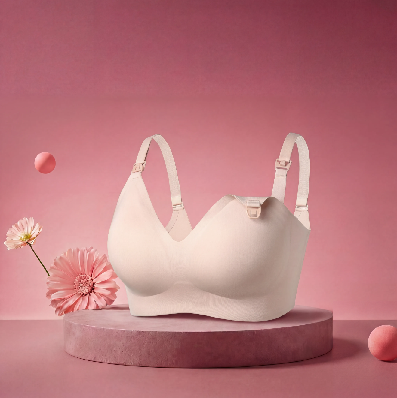 Soutien-gorge d’allaitement ultra doux sans coutures – YN21