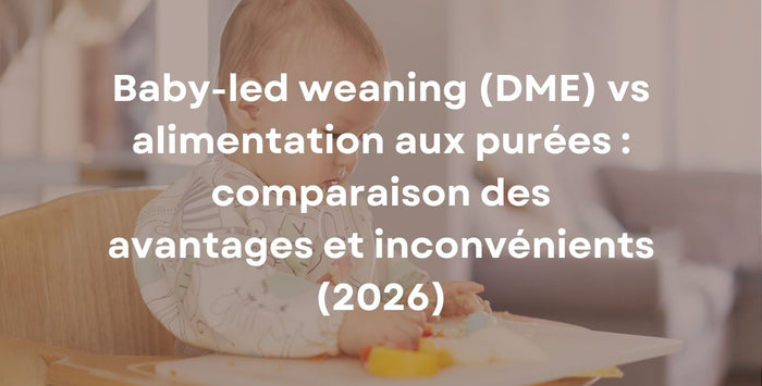 Baby-led weaning (DME) vs alimentation aux purées : comparaison des avantages et inconvénients (2026)