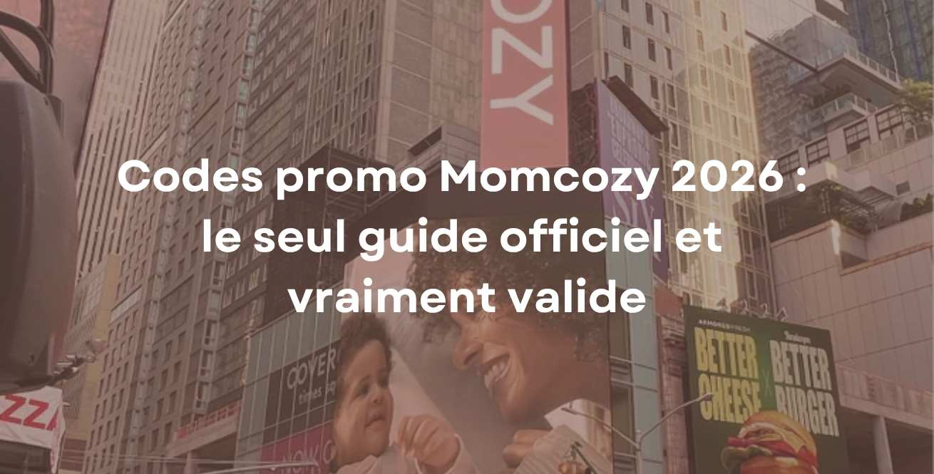 Codes promo Momcozy 2026 : le seul guide officiel et vraiment valide
