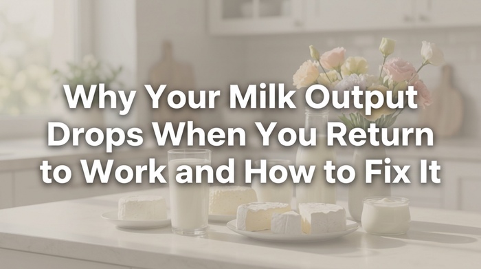 Why Your Milk Output Drops When You Return to Work and How to Fix It
