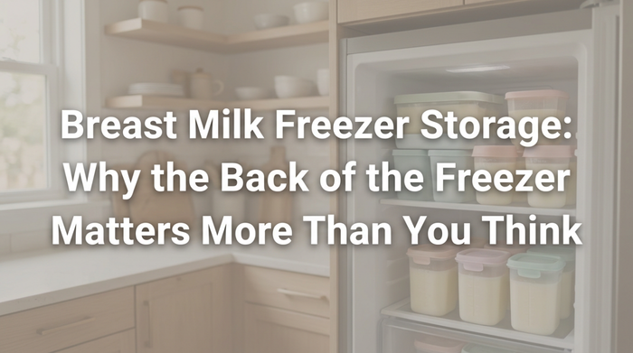 Breast Milk Freezer Storage: Why the Back of the Freezer Matters More Than You Think