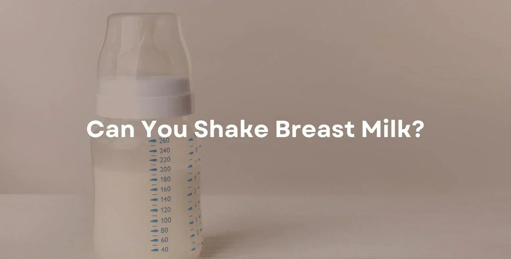 Peut-on agiter le lait maternel ?