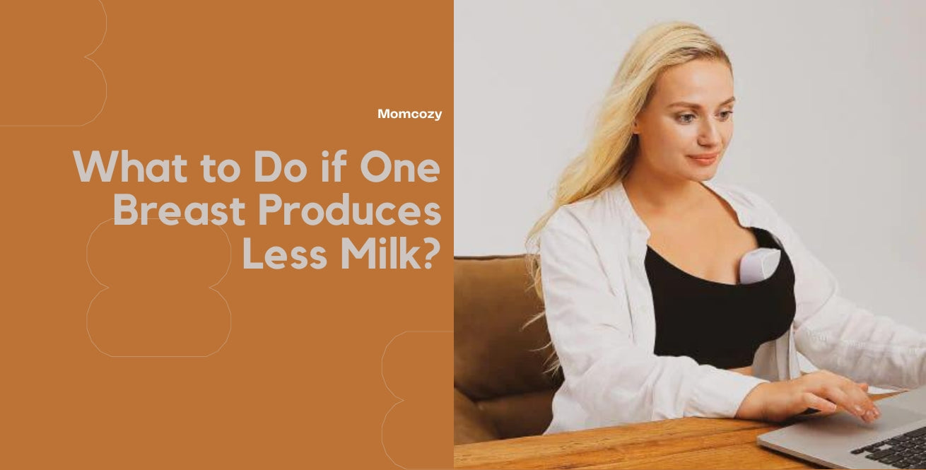 Que faire si un sein produit moins de lait ?