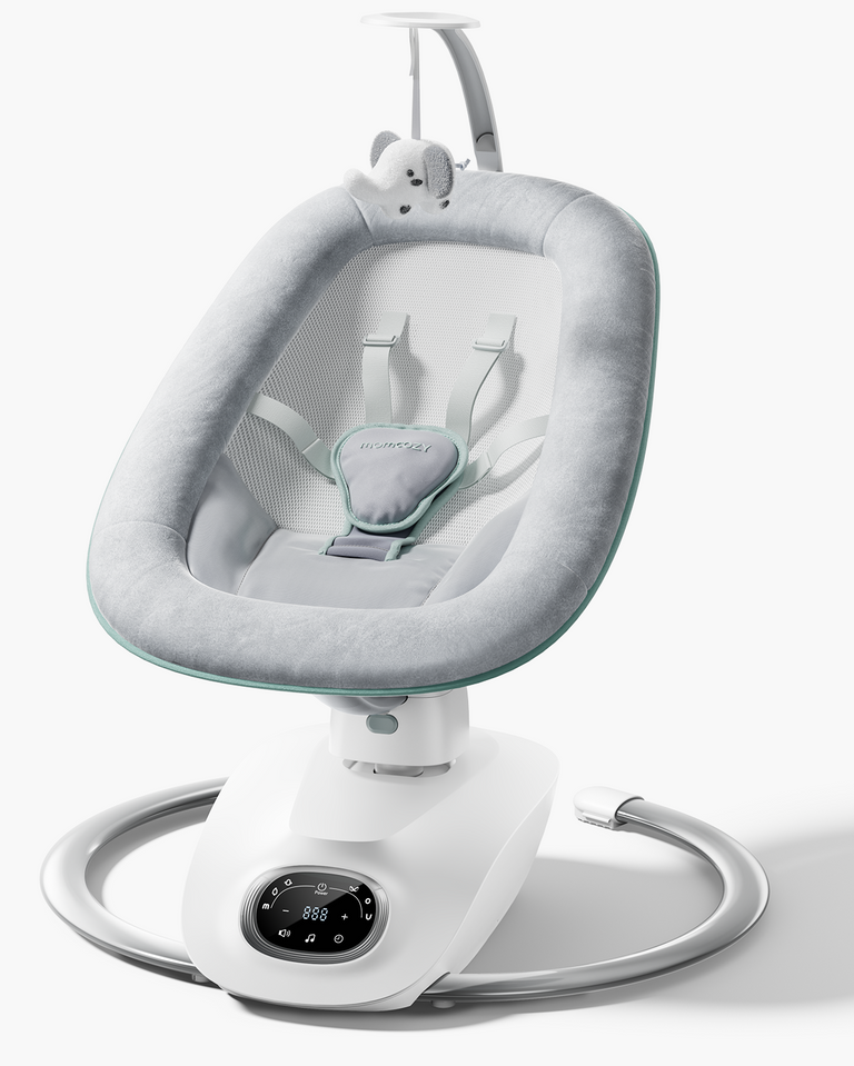 Balancelle Bébé Électrique 3D Momcozy CocoSway – Confort et Apaisement