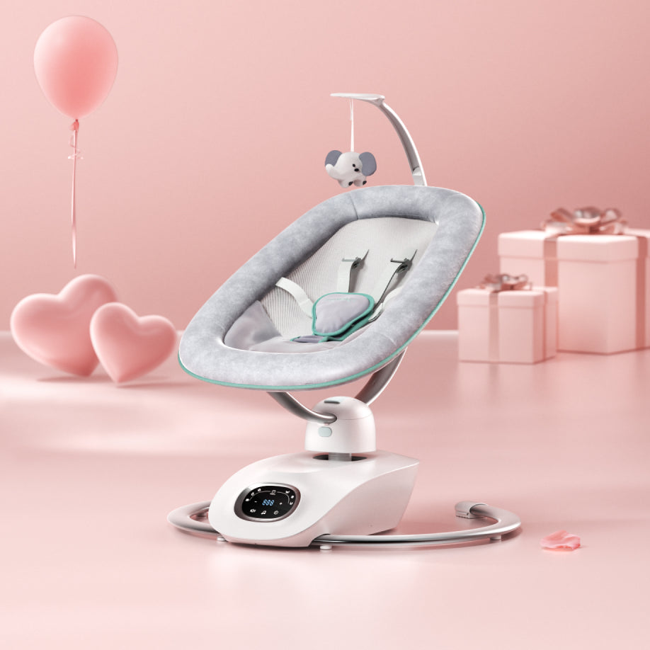 Balancelle Bébé Électrique 3D Momcozy CocoSway – Confort et Apaisement