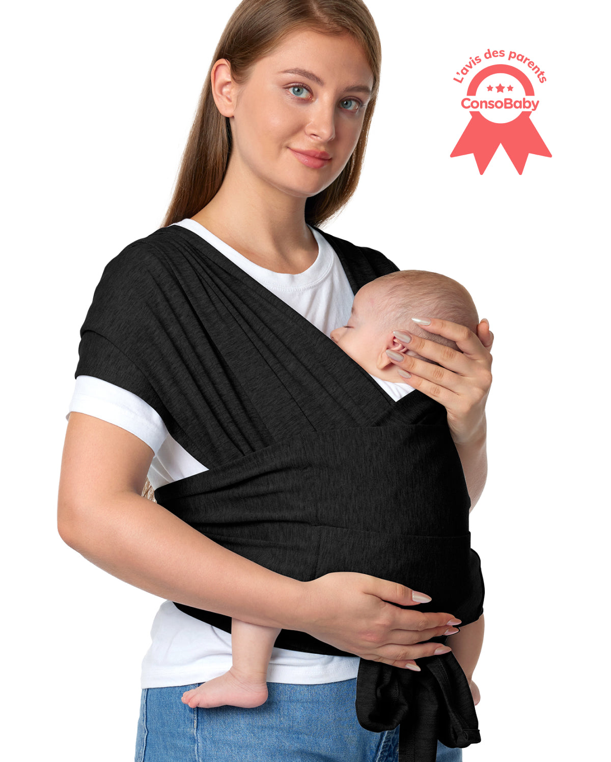 Easy to Wear Hands Free - Baby Wrap Carrier