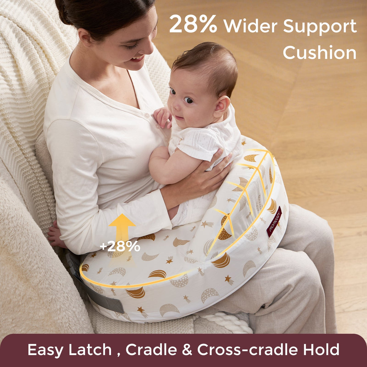 Coussin d’allaitement Momcozy MaxSupport