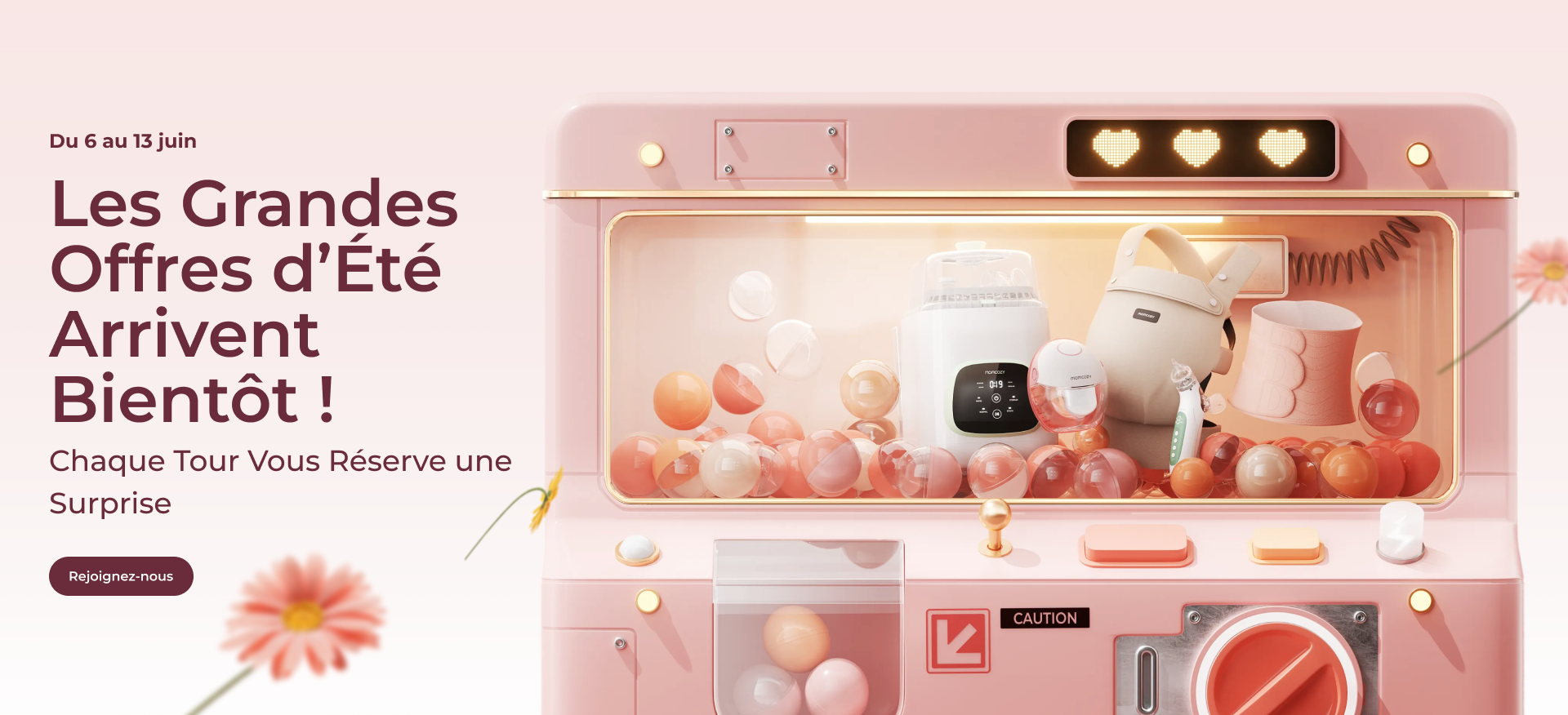 Offres d’été bientôt