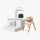 Pack Nettoyage & Repas : Lave-biberons tout-en-un + Chaise haute + Bloc de Lavage