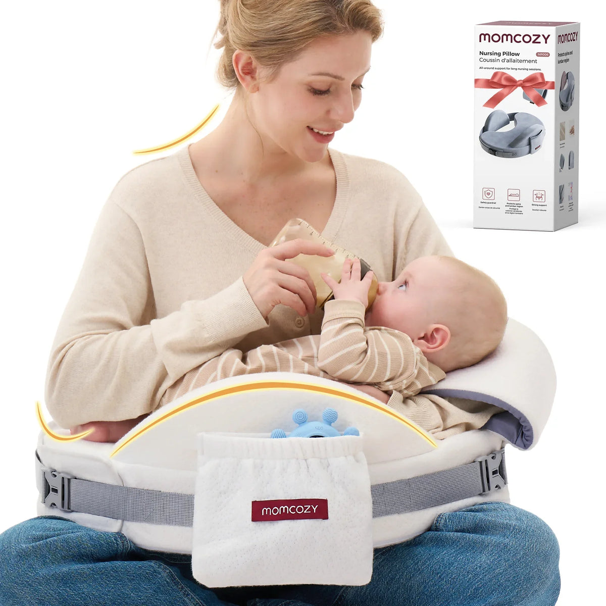 Coussin d’allaitement Momcozy MaxSupport