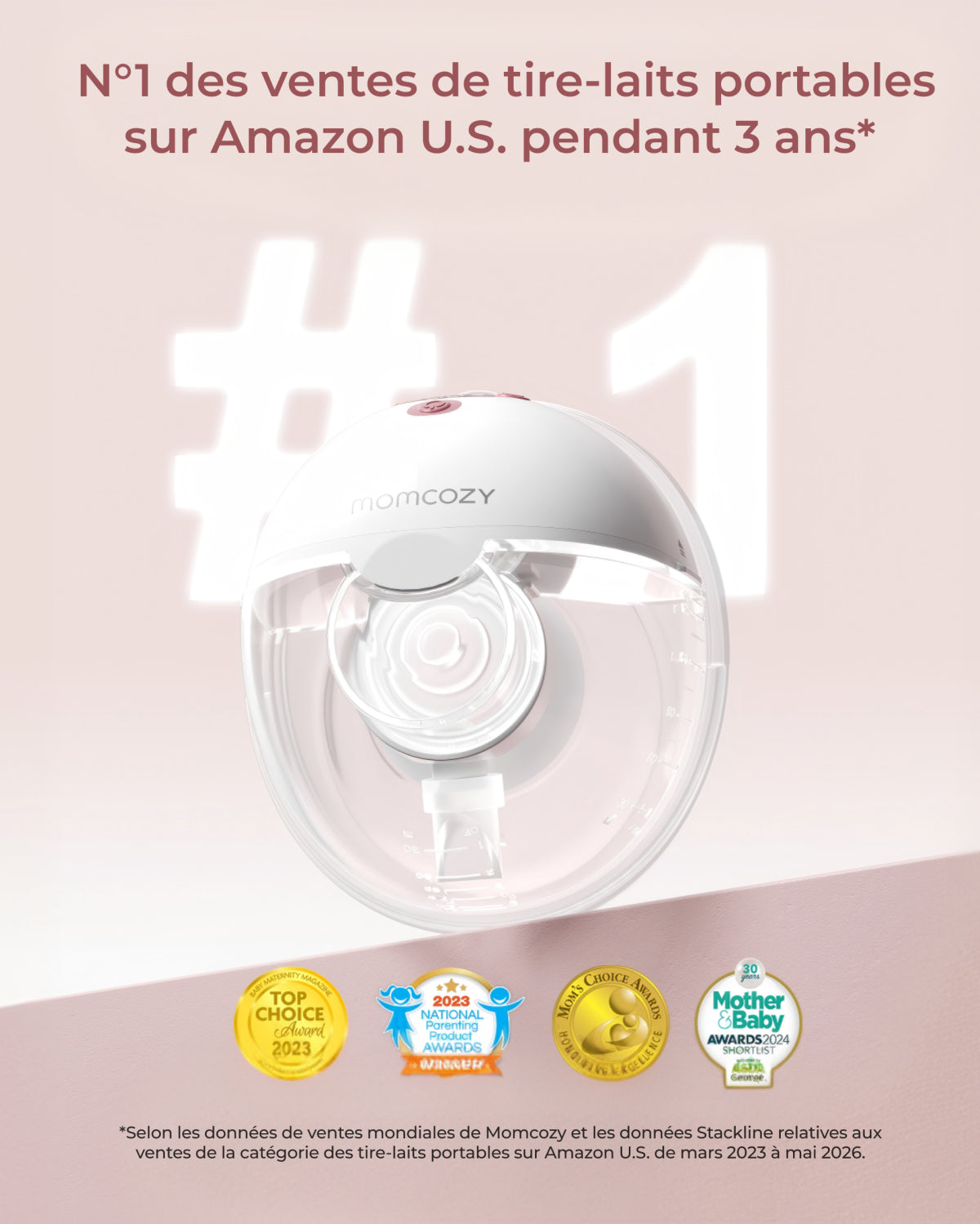 M5 Smart Wearable Breast Pump – Upgraded with App Control