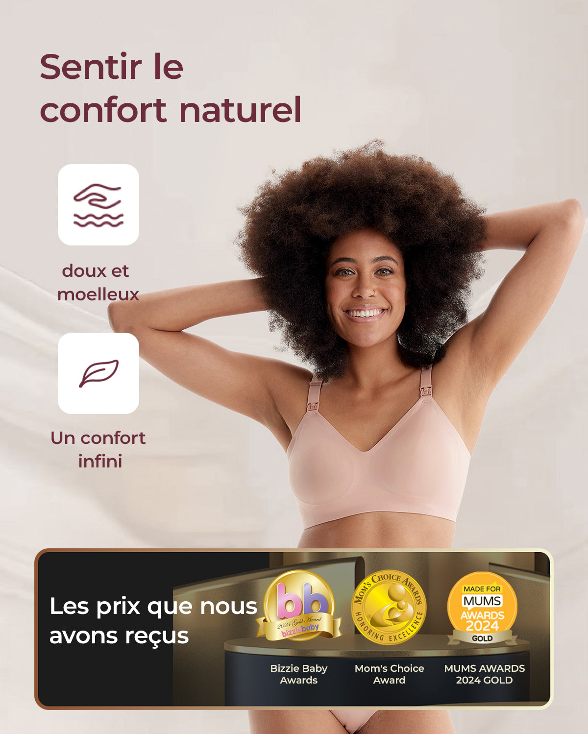 Ultra Soft Seamless Nursing Bra YN21