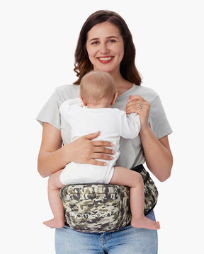 Protecteur de ventre 3D et planche de massage EVA - Porte-bébé pour siège de hanche