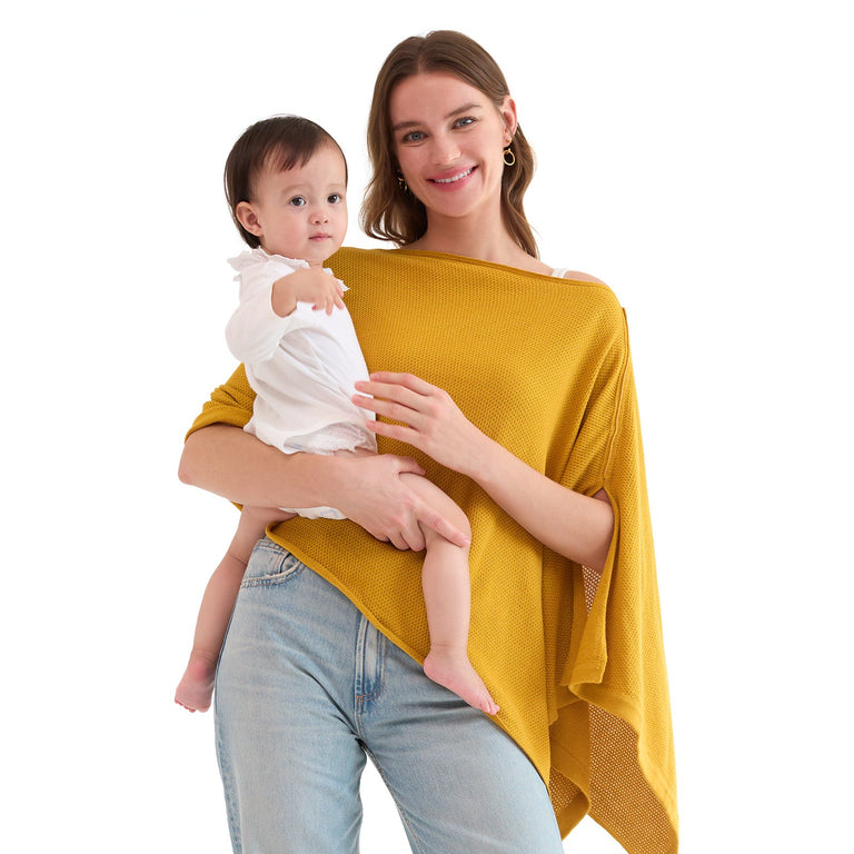 Couverture d'allaitement Momcozy - Poncho d'intimité doux, respirant et à usages multiples