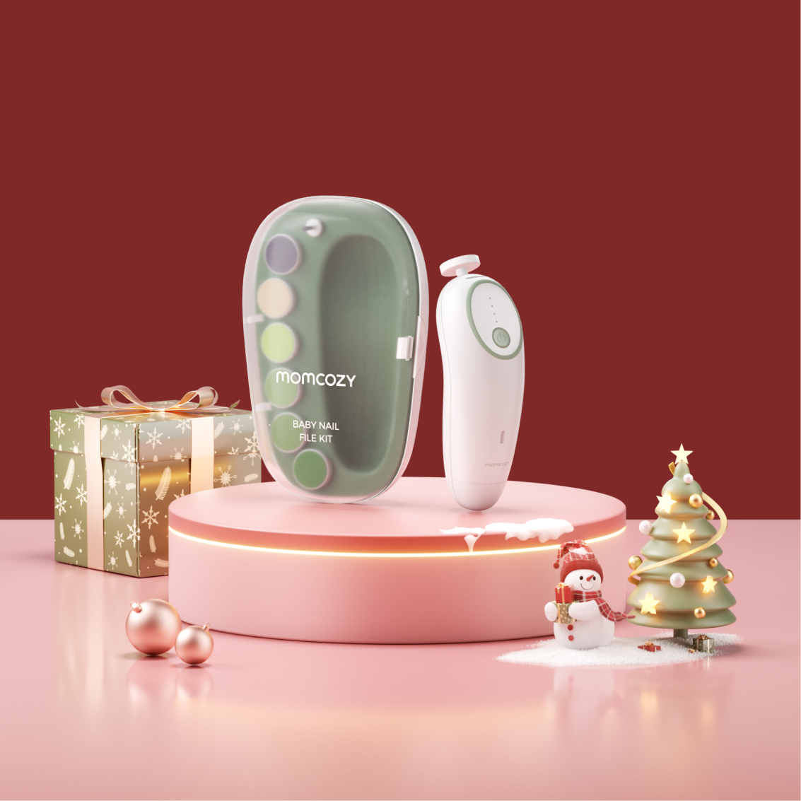 Momcozy Lime à ongles électrique pour bébé - Faible bruit