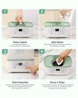 Cleaning Bundle: KleanPal Pro Baby Bottle Washer & 30 Descaling Tablets