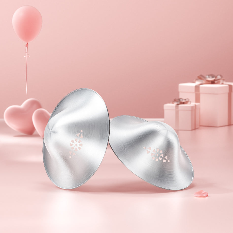 Tasses d'allaitement Momcozy Original en argent 999