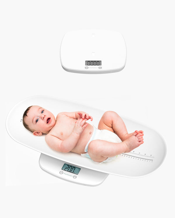 Pèse-bébé multifonction Momcozy - Mesure du poids et de la taille