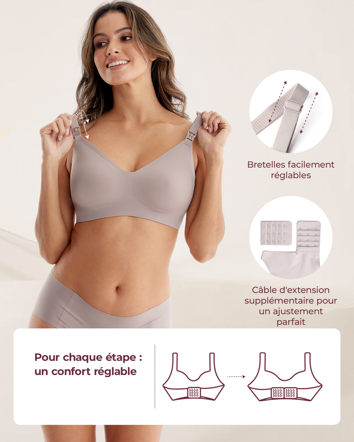 Ultra Soft Seamless Nursing Bra YN21