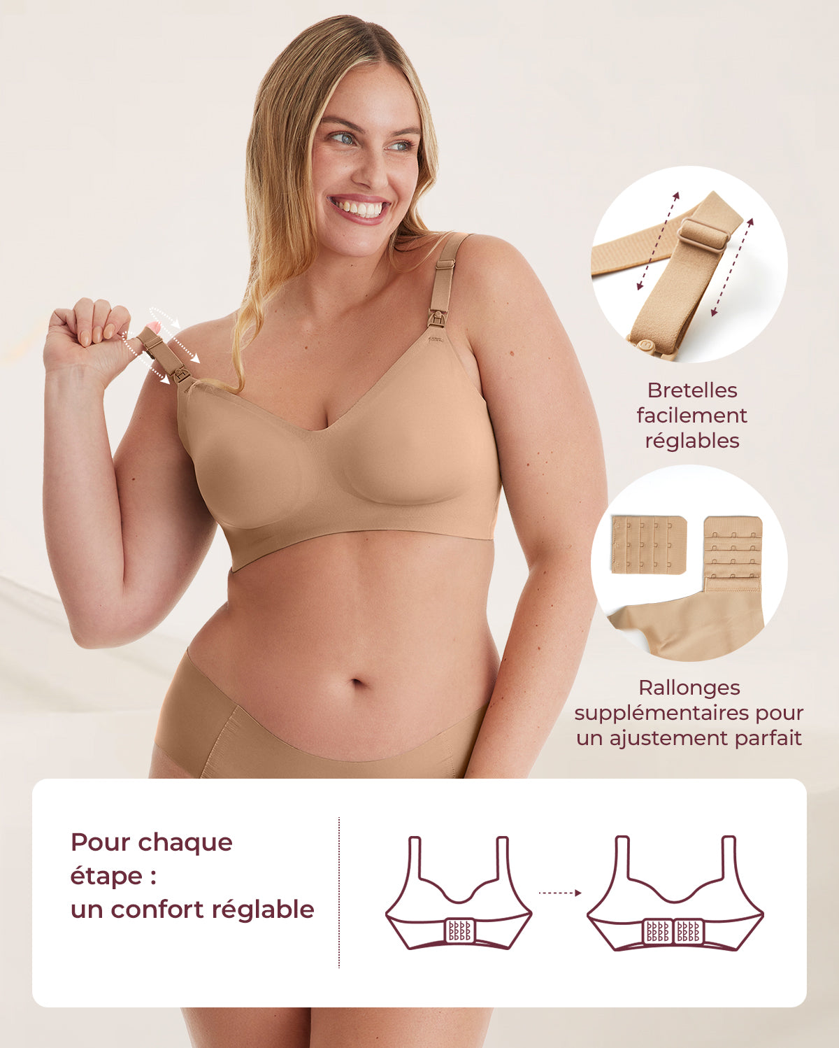 Ultra Soft Seamless Nursing Bra YN21