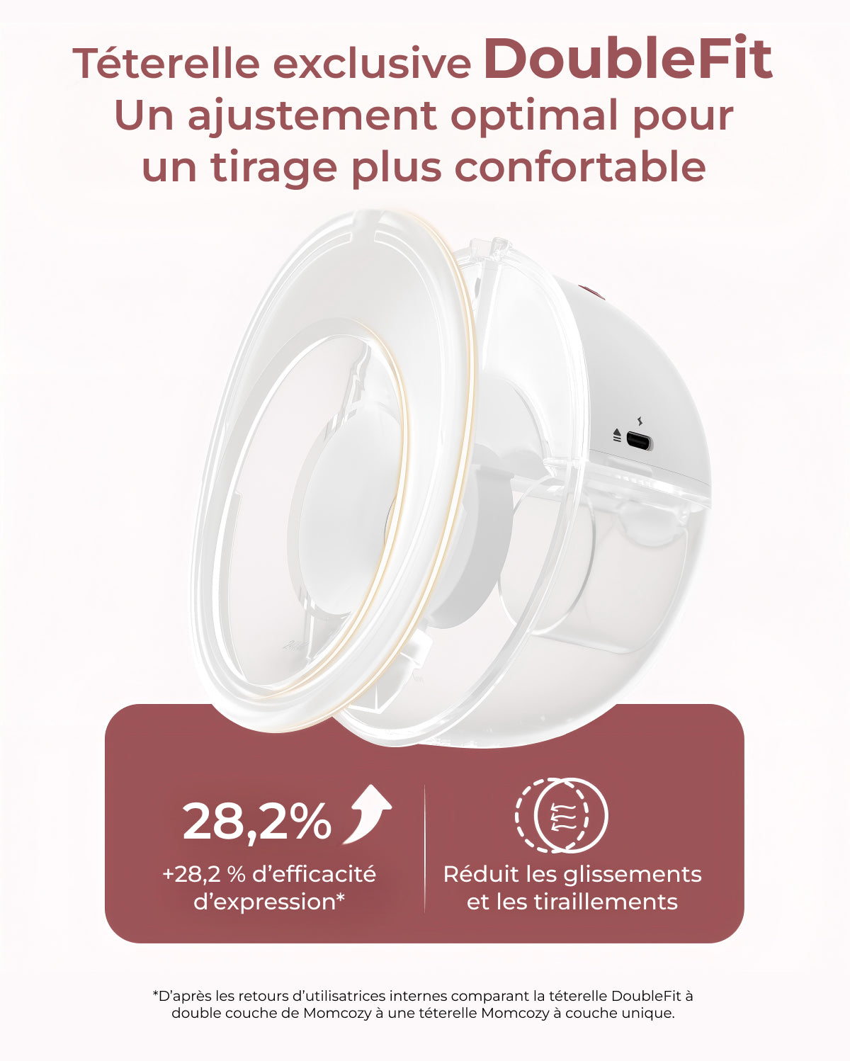M5 Smart Wearable Breast Pump – Upgraded with App Control