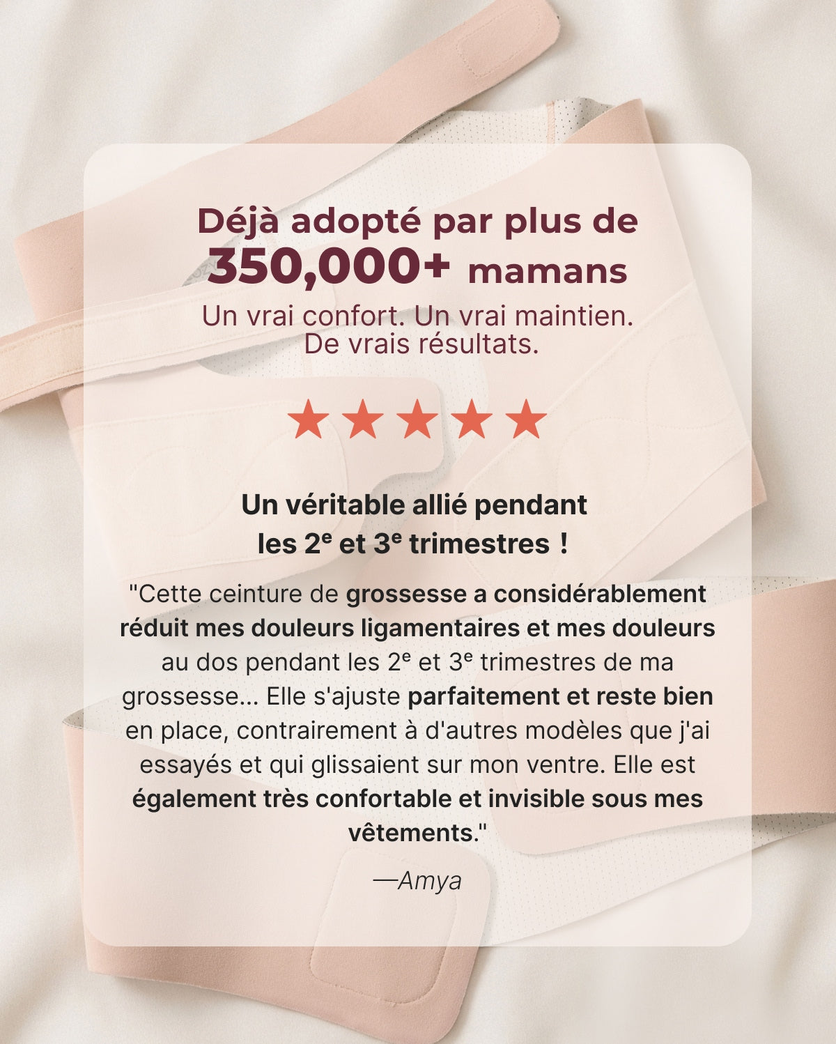 Pack Confort Grossesse : Ceinture de maintien Ergonest et coussin de corps câlin