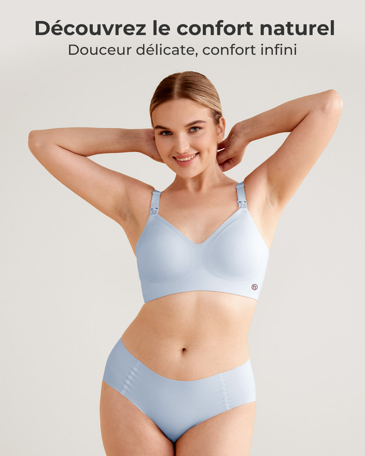 Soutien-gorge d’allaitement ultra doux sans coutures – YN21