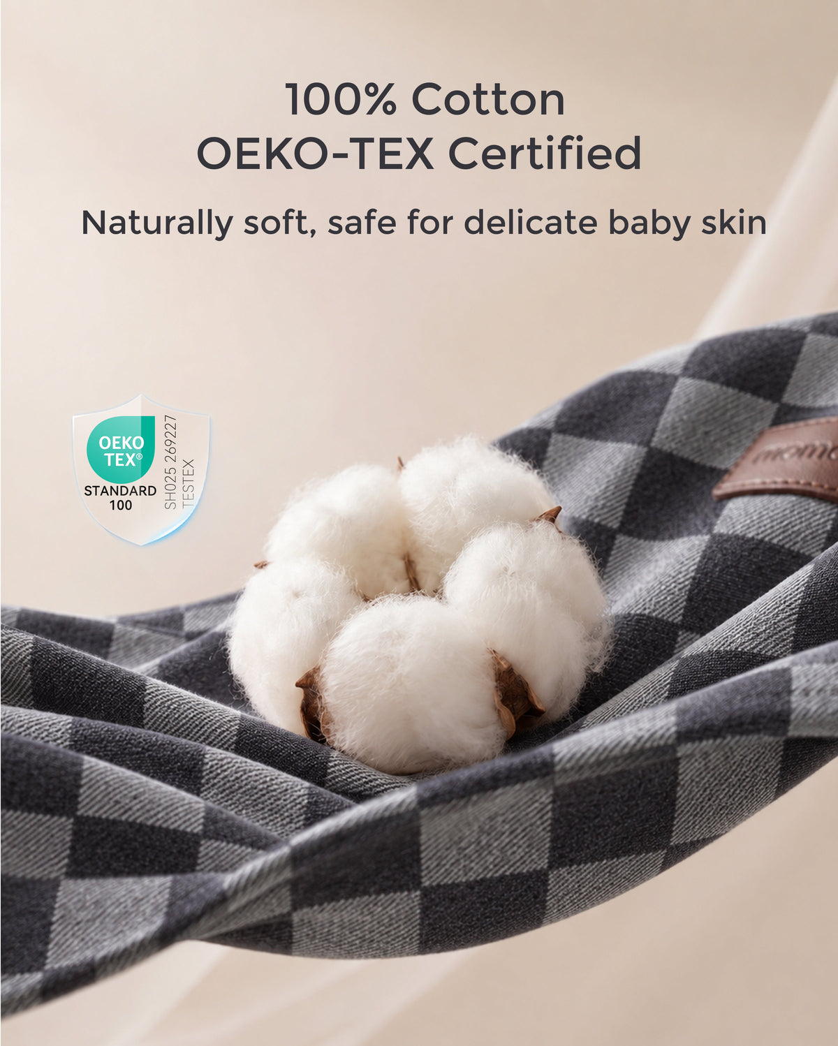 Porte-bébé Momcozy PureHug - Ergonomique, confortable & léger