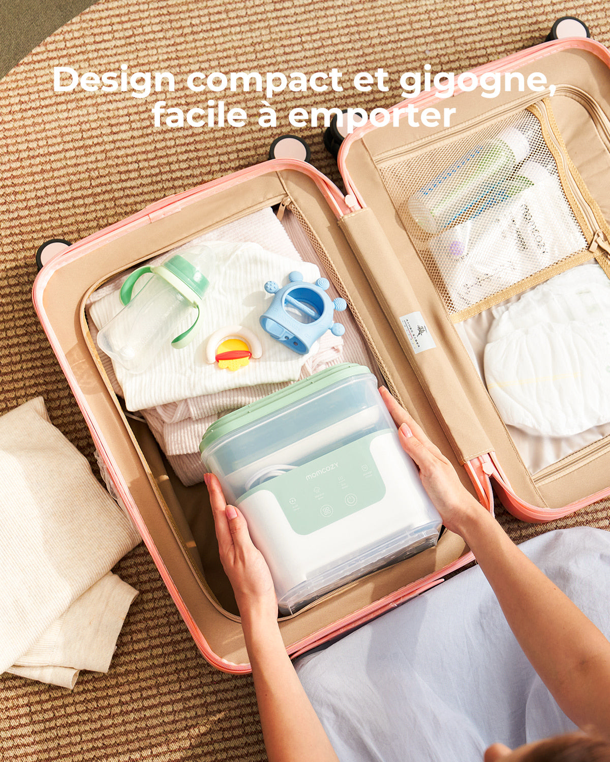 Stérilisateur et sèche-biberon compact 4 en 1 Momcozy