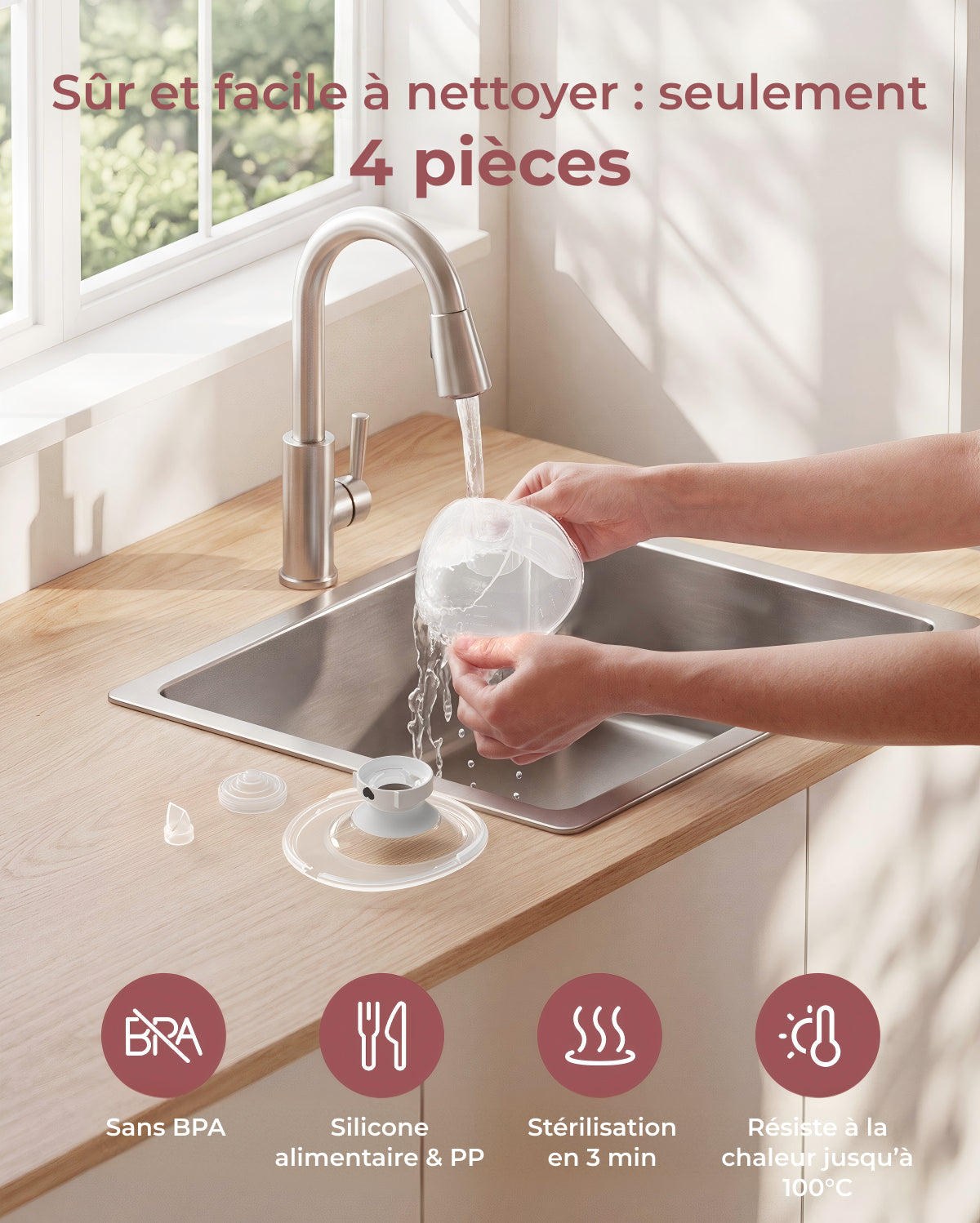 M5 Smart Wearable Breast Pump – Upgraded with App Control