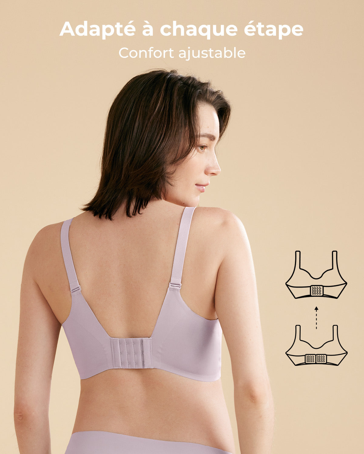 Soutien-gorge d’allaitement ultra doux sans coutures – YN21