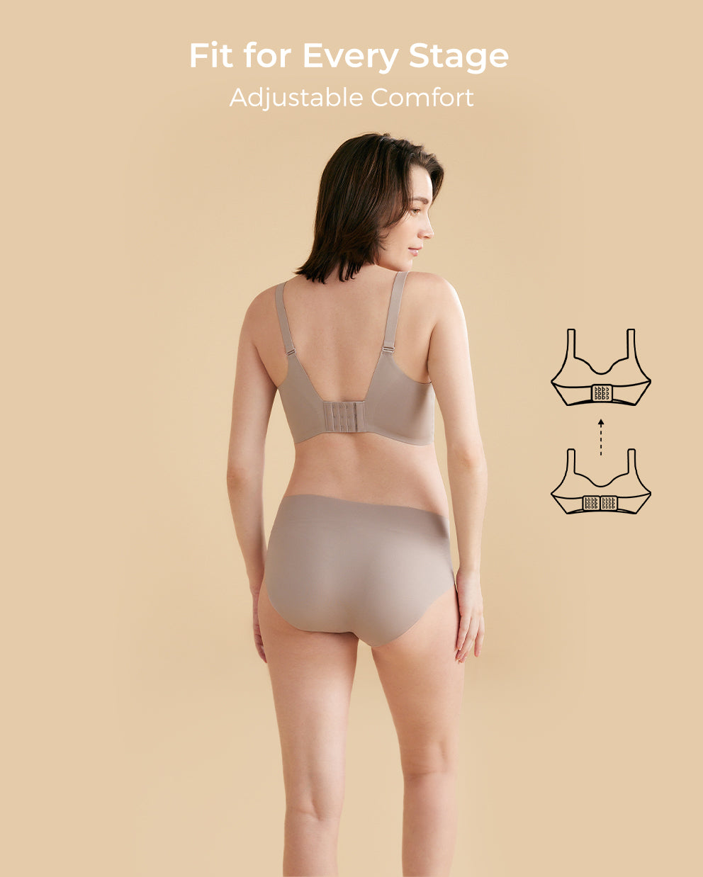 SMOOTH - Soutien-gorge d'allaitement de maternité Ultra Soft & Omni-YN21