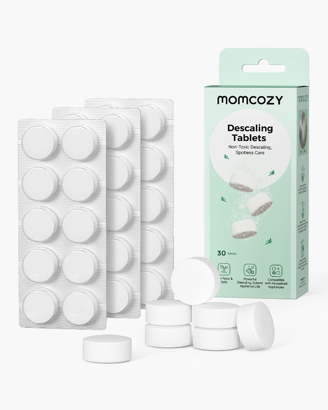 Cleaning Bundle: KleanPal Pro Baby Bottle Washer & 30 Descaling Tablets