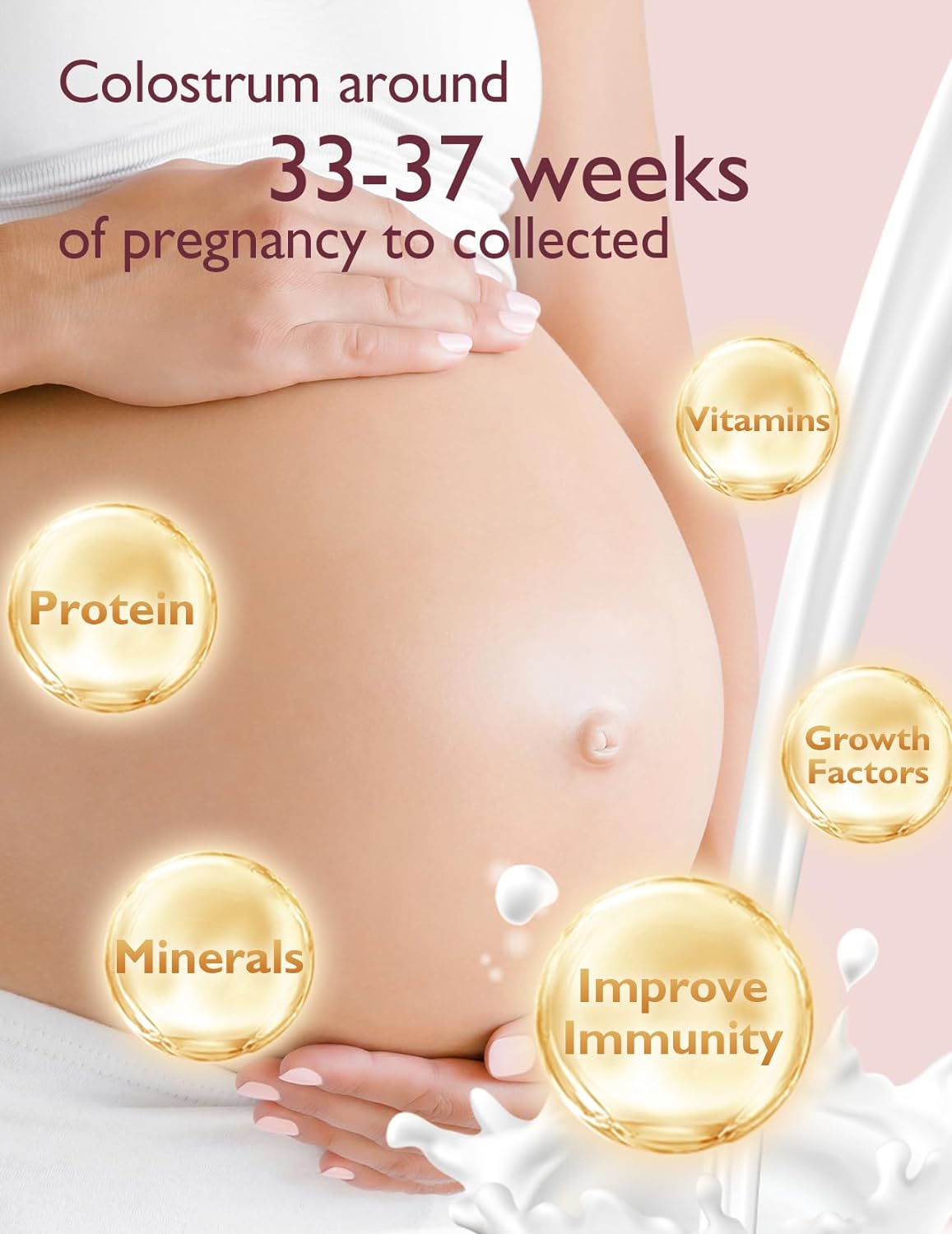 Collecteur De Colostrum 6ml X6 - Récipients Silicone Réutilisables Avec Étui Et Accessoires