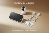 Babyphone intelligent sans Wi-Fi 5,5 pouces Full HD (BM03 noir)