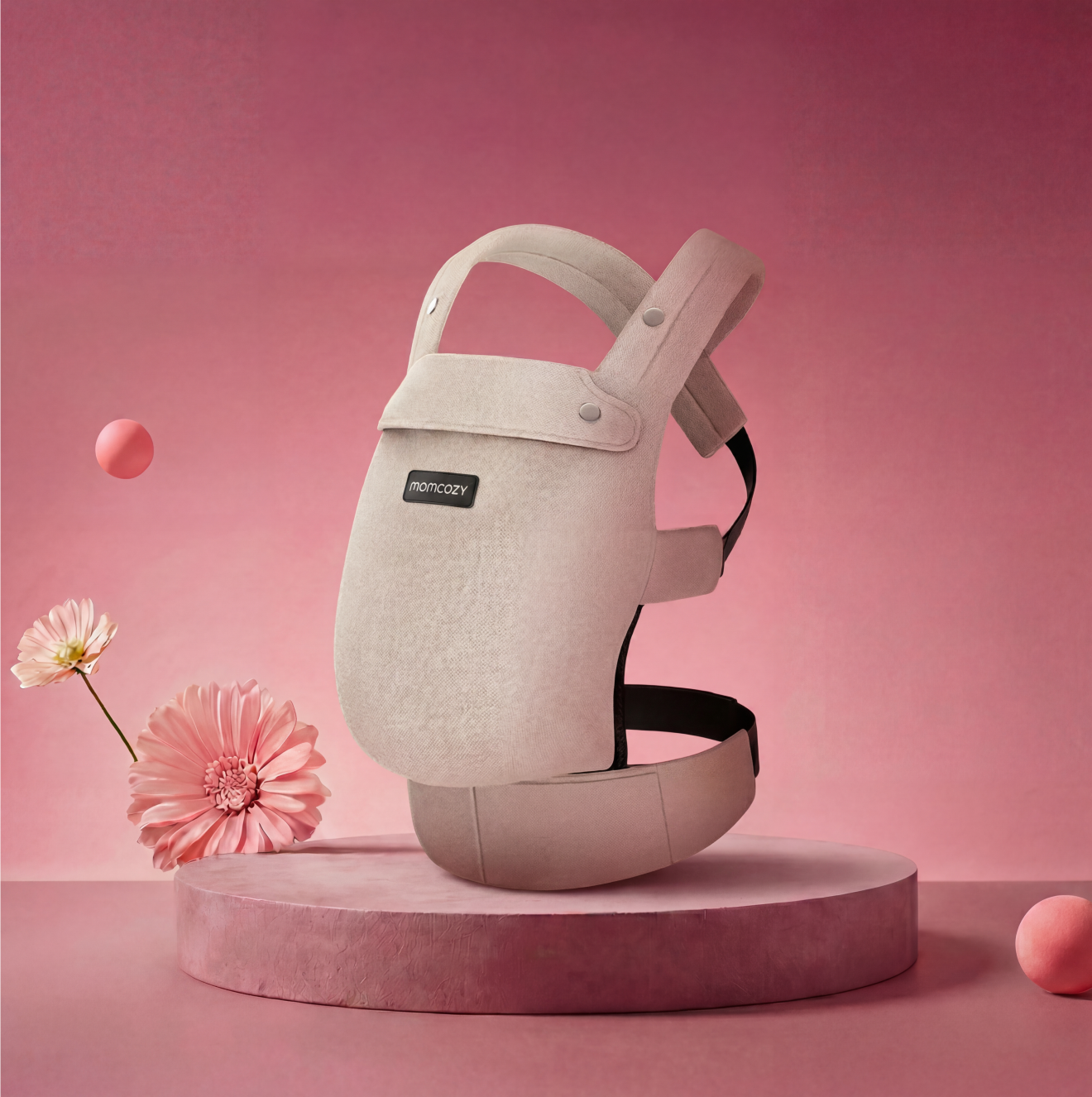 Porte-bébé Momcozy PureHug - Ergonomique, confortable & léger