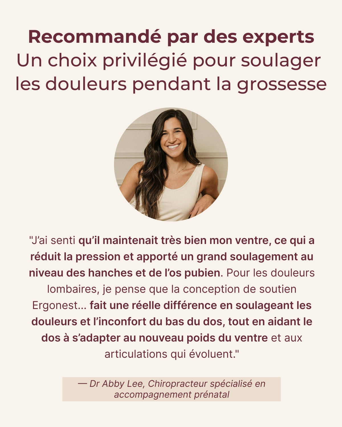 Pack Confort Grossesse : Ceinture de maintien Ergonest et coussin de corps câlin