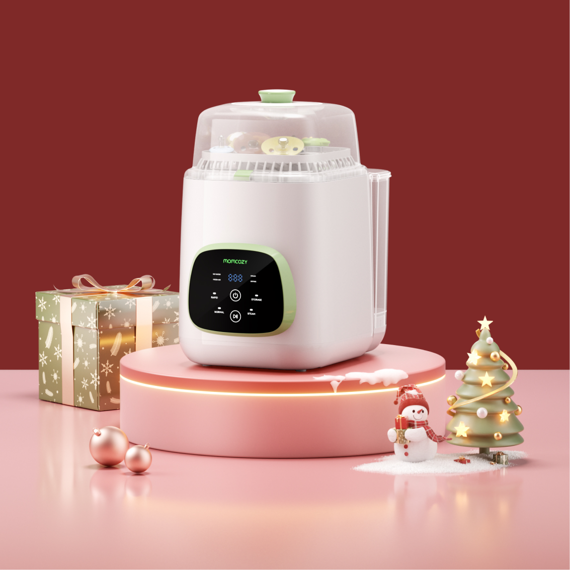 Momcozy KleanPal Pro Baby Bottle Washer and Sterilizer