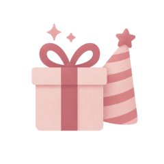 Cadeaux d’anniversaire d’une valeur allant jusqu’à €29.9