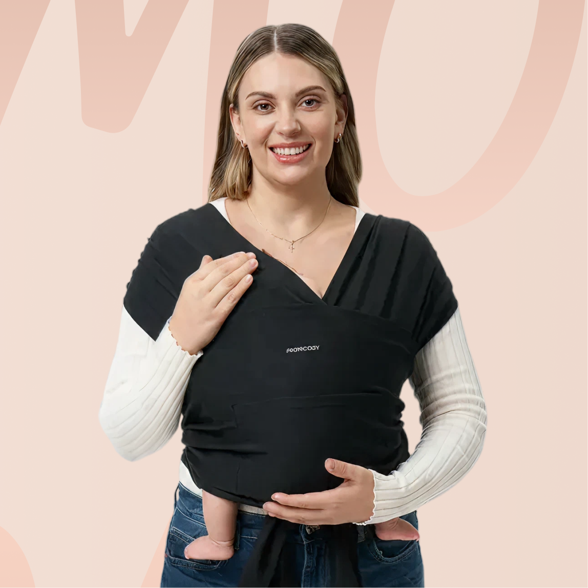Facile à porter les mains libres - Porte-bébé en écharpe