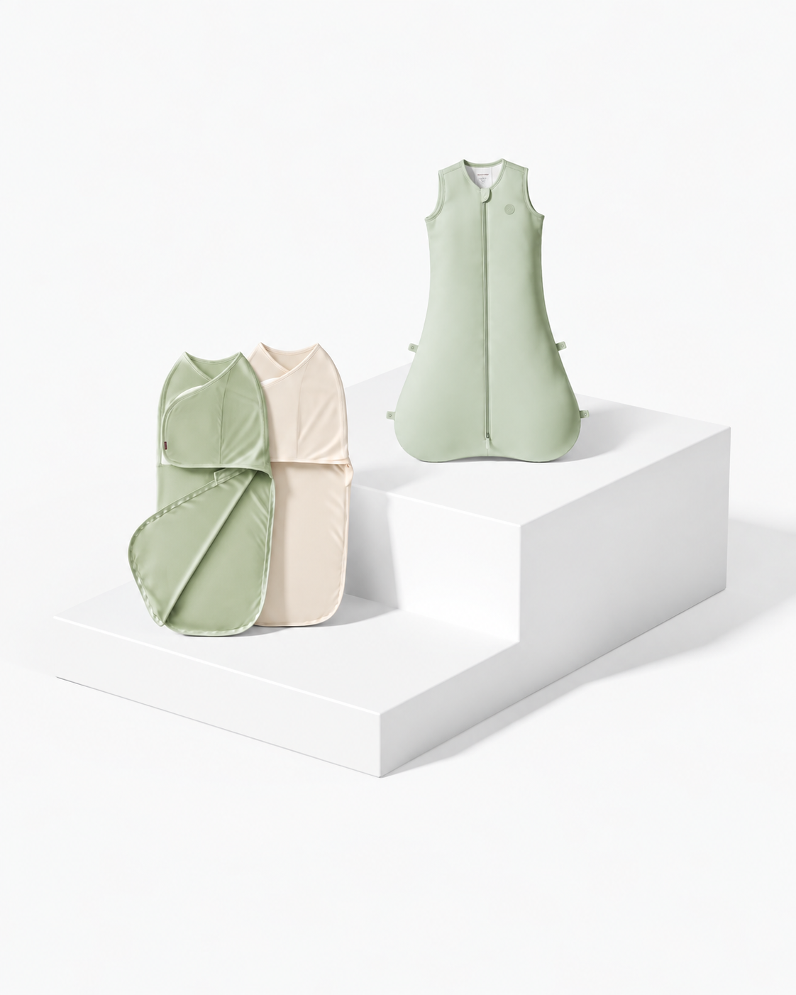 Gigoteuse 1,5 TOG & Emmaillotage facile 0–3 mois – Pack