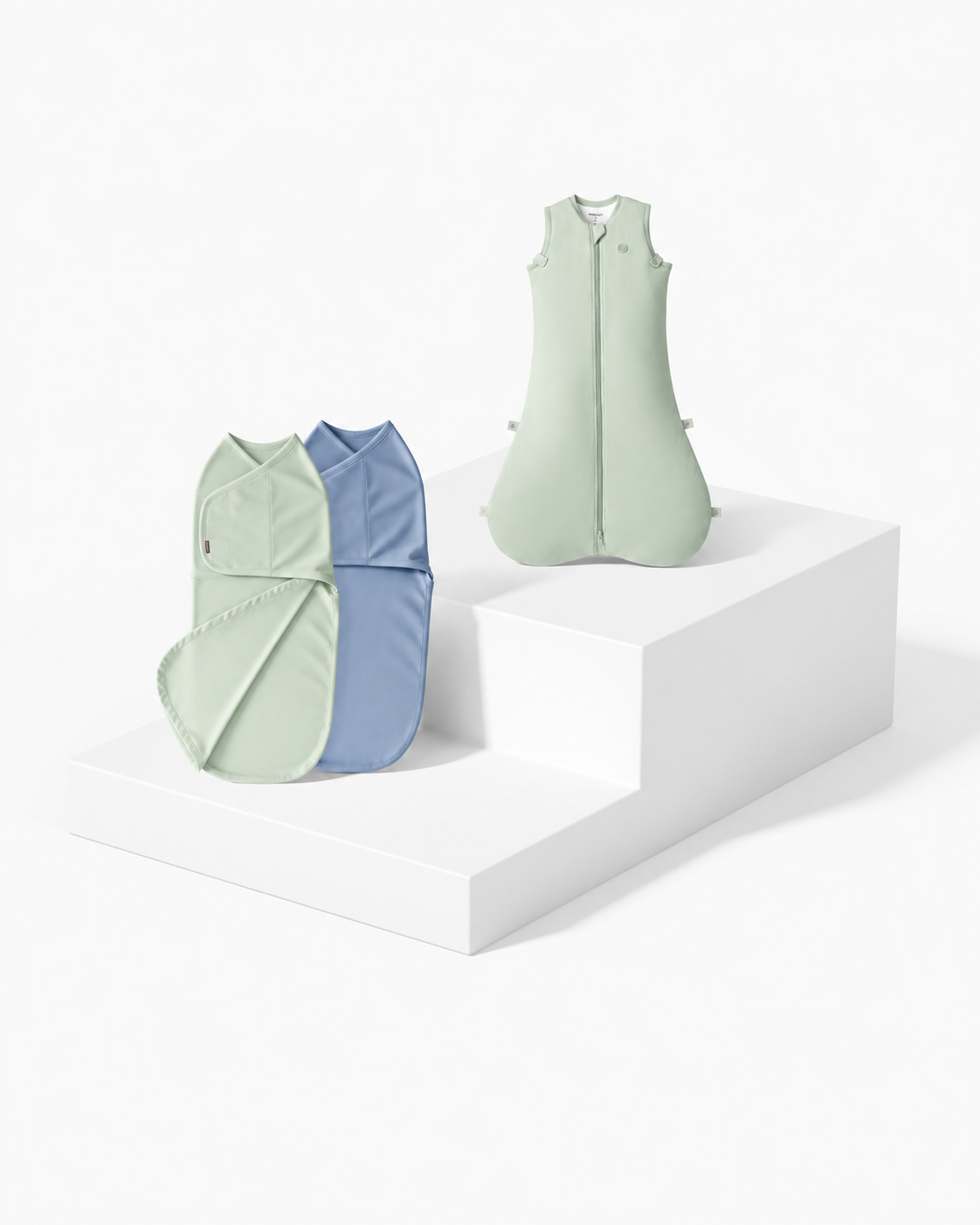 Gigoteuse 1,5 TOG & Emmaillotage facile 0–3 mois – Pack