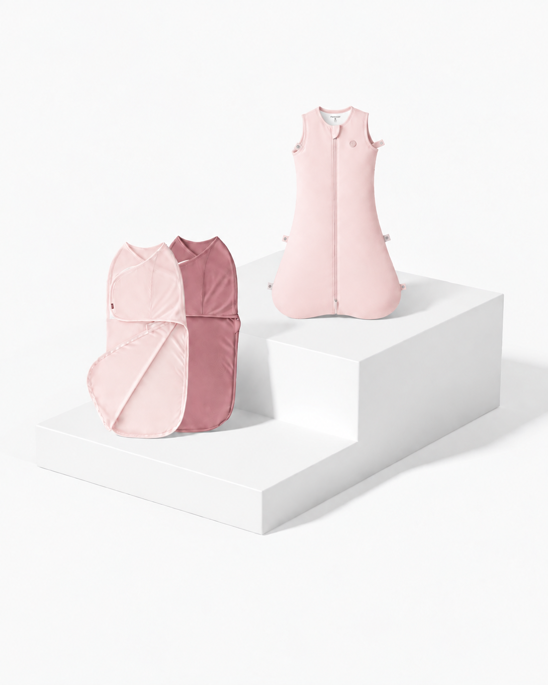 Gigoteuse 1,5 TOG & Emmaillotage facile 0–3 mois – Pack