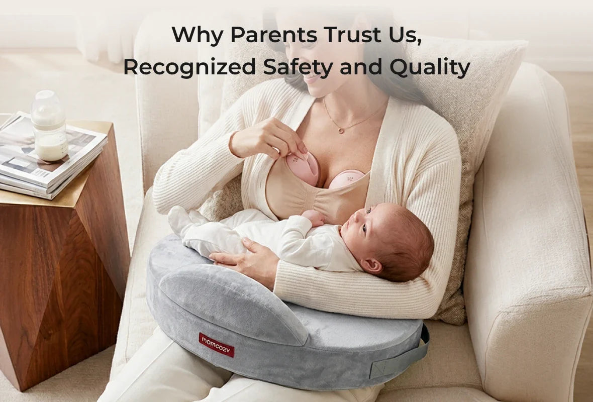 Momcozy MaxSupport Nursing Pillow