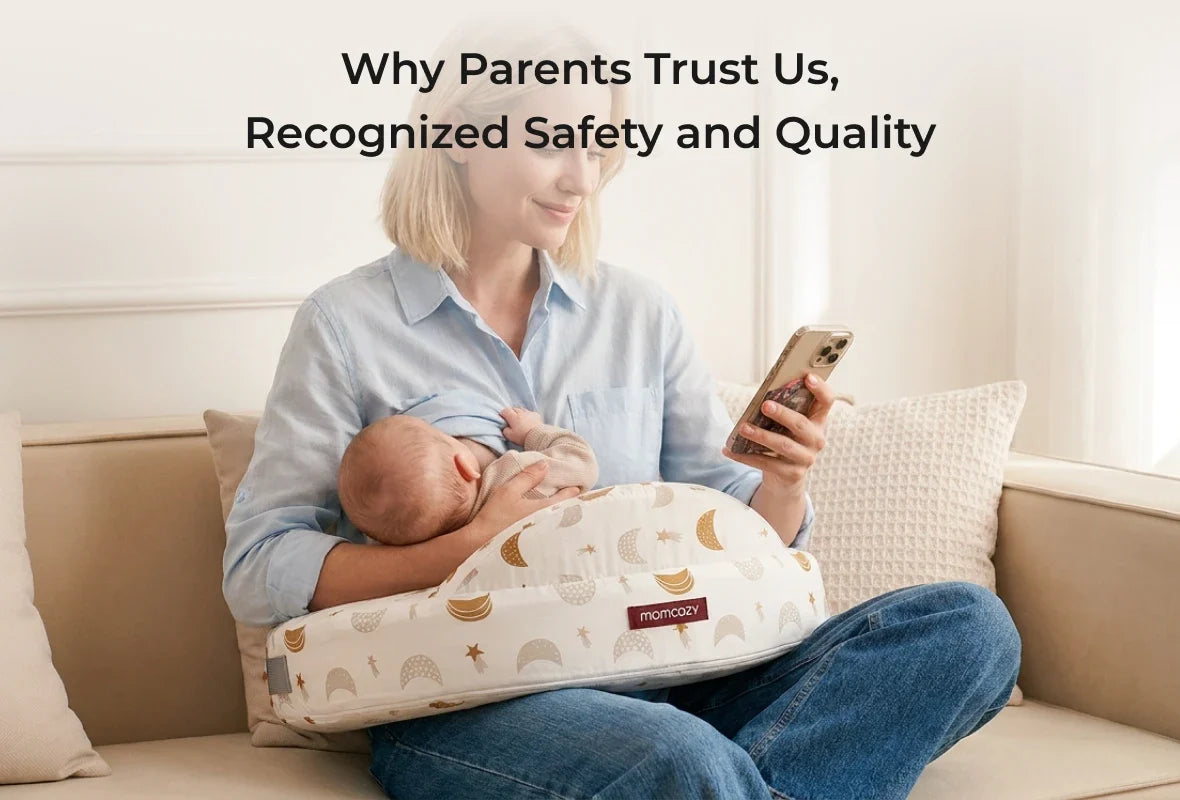 Momcozy MaxSupport Nursing Pillow