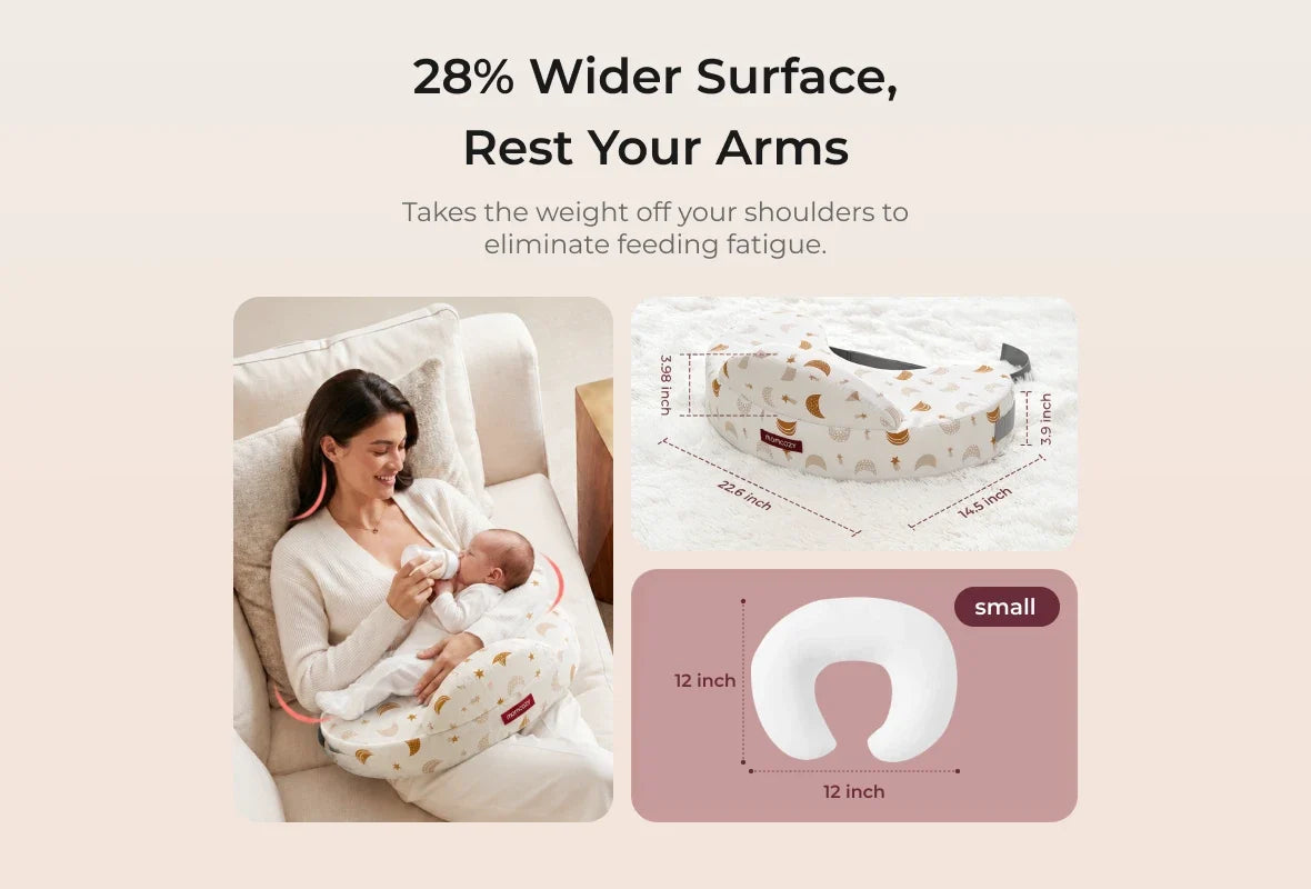 Momcozy MaxSupport Nursing Pillow